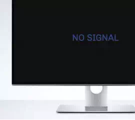 computer blank screen